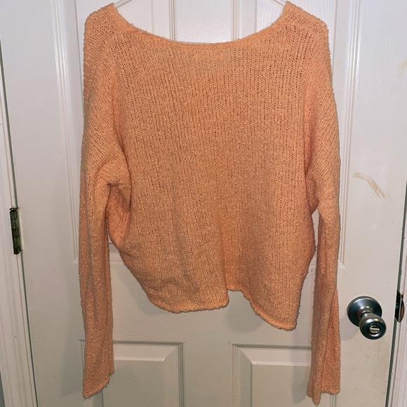Peach colored PacSun sweater - Picture 2 of 4